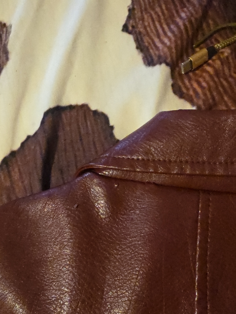 Faux Leather Jacket - Picture 4 of 8
